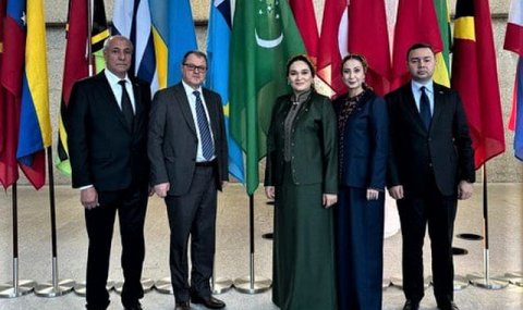 Делегация Туркменистана провела переговоры по принципам достойного труда