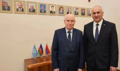 Посол Туркменистана провел встречу с Генеральным секретарем СНГ