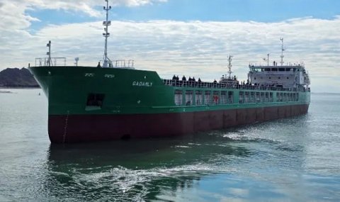 В Туркменистане сухогруз «Gadamly» вышел в первый рейс