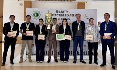 В Ашхабаде прошёл первый командный чемпионат страны по шахматам
