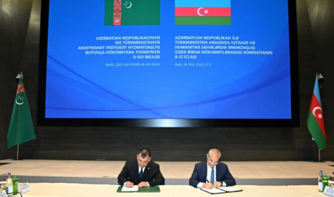 Туркменистан и Азербайджан развивают стратегическое сотрудничество