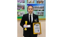Представитель медуниверситета Туркменистана отмечен двумя званиями СНГ