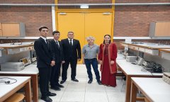 Делегация туркменского вуза проводит научный визит в университет Граца