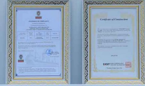 Туркменский судостроительный завод «Балкан» получил международные сертификаты
