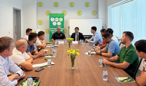 Теннисный комплекс Ашхабада принял региональный семинар ITF Level 2