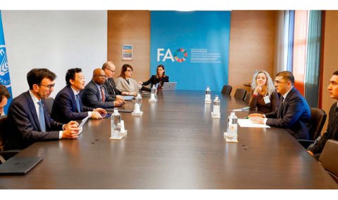 Посол Туркменистана провел встречу с Генеральным директором ФАО