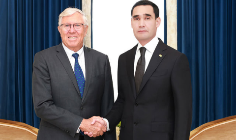 Глава «Nicklaus Companies» высоко оценил спортивные объекты Туркменистана