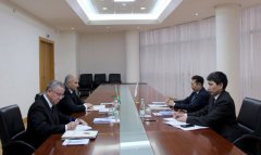 Замминистра иностранных дел Туркменистана встретился с Генсеком СВМДА