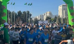 Ашхабад принял международный забег «Крылья дружбы»