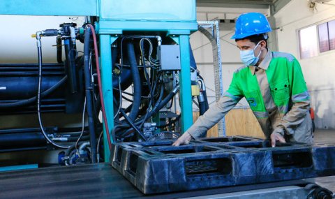 В Балканском велаяте расширяется производство пластиковой тары