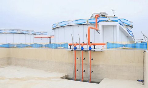 Балканский велаят Туркменистана получил новое водоочистное сооружение