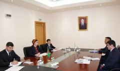Замглавы МИД Туркменистана провела встречу с директором ЦАРИКЦ