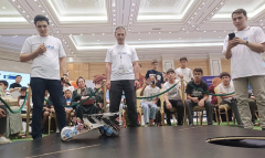 Соревнования по робот-сумо прошли в Ашхабаде в рамках Kids Expo