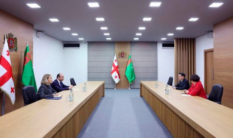 Посол Туркменистана встретился с министром внутренних дел Грузии