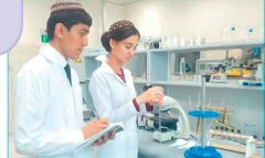 Студентка из Туркменистана разработала красящее вещество из серы