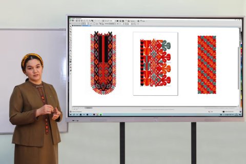 В Ашхабаде прошла творческая встреча о национальной вышивке