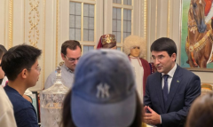 Посольство Туркменистана в Брюсселе провело встречу с иностранными студентами