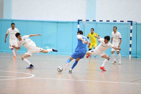 Сенсационные результаты в 3-м туре футзальной Суперлиги Туркменистана