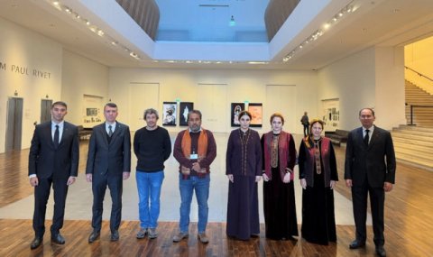 Делегация Туркменистана ознакомилась с коллекциями парижского музея