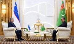 Гурбангулы Бердымухамедов провел встречу с Президентом Узбекистана