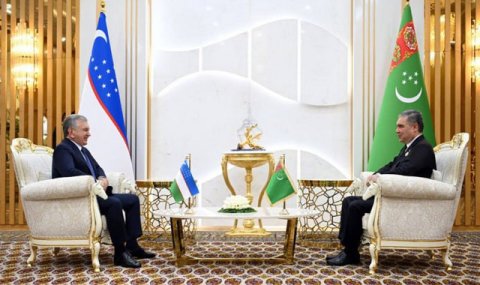 Гурбангулы Бердымухамедов провел встречу с Президентом Узбекистана