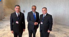 Делегация Туркменистана провела встречу с Генеральным директором ВОЗ