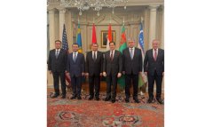 Глава МИД Туркменистана принял участие в приёме к юбилею «C5+1»