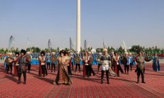 В Балканском велаяте отмечают День Конституции и Государственного флага