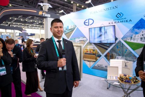 Керамика из Туркменистана представлена на KazanForum