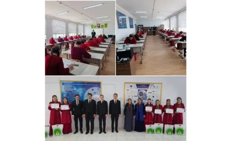 В Марыйском велаяте прошла олимпиада по цифровой экономике