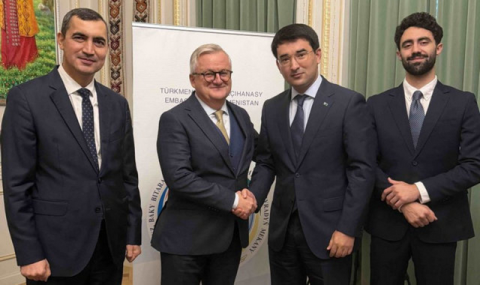 Посол Туркменистана встретился с руководством IOGP Europe