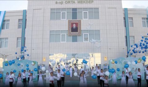 В Ашхабаде стартовала работа новой средней школы №8