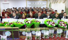 Студенты архитектурного ВУЗа Туркменистана отмечены за успехи на олимпиаде