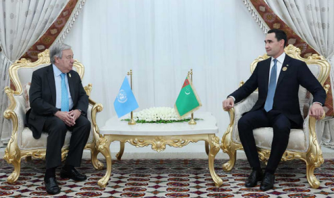 Президент Туркменистана и Генсек ООН обсудили углубление сотрудничества