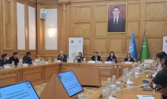 В Ашхабаде стартовал 11-й курс по управлению Каспийским морем