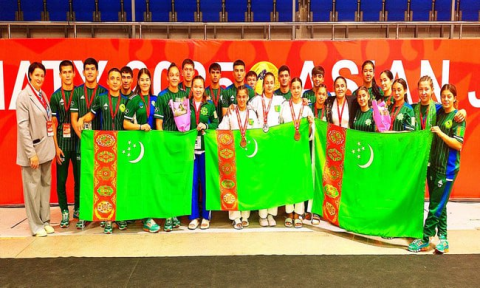 Туркменские юниоры завоевали шесть медалей на Кубке Азии по дзюдо