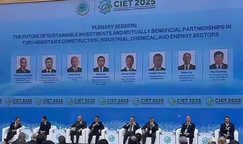 Заводы Туркменистана расширяют производство высококачественного цемента