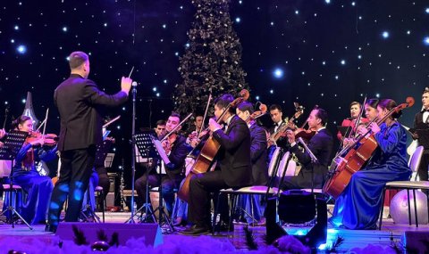 В Туркменистане состоялся концерт Струнного оркестра Тахира Атаева