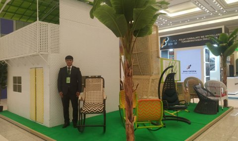 Туркменский бизнес представил свои новинки на выставке в Ашхабаде