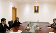 Рашид Мередов встретился с Постоянным координатором ООН в Туркменистане