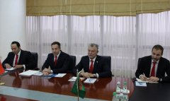 В МИД Туркменистана прошла встреча с Президентом организации «Мир и спорт»