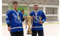 Команда «Галкан» стала чемпионом хоккейного турнира в Туркменистане