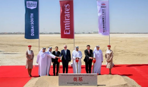 В Дубае начали строить новый центр технического обслуживания «Emirates»