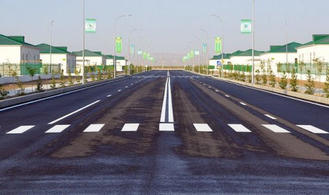В Ахалском велаяте открылось новое современное село Багтлы замана