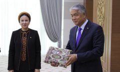 В Авазе прошла встреча вице-премьера Туркменистана с генсеком ТЮРКСОЙ