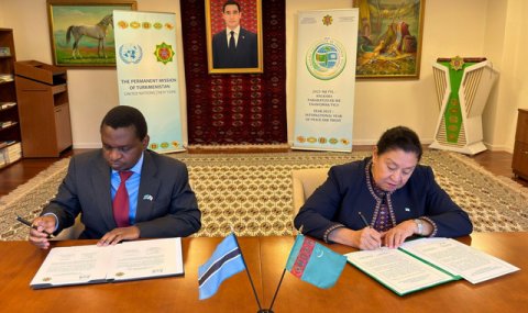 Дипломатические отношения между Туркменистаном и Ботсваной вступили в силу