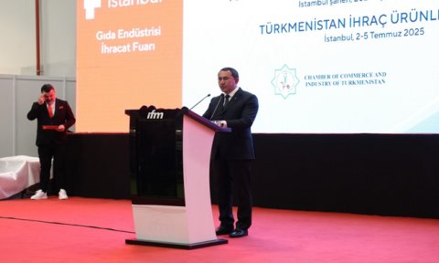 В Стамбуле открылась выставка экспортной продукции Туркменистана
