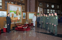 Тематическая выставка ко Дню защитников Отечества начала работу в Ашхабаде