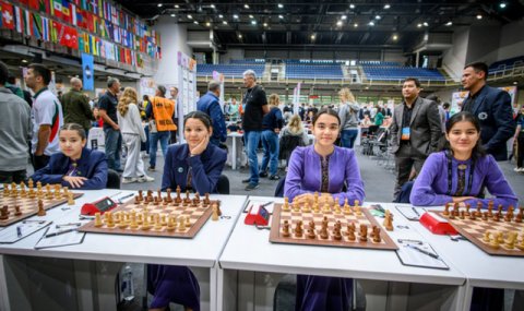 Туркменские шахматистки впервые в топ-50 мирового рейтинга FIDE