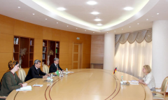 Глава МИД Туркменистана принял нового посла Германии
